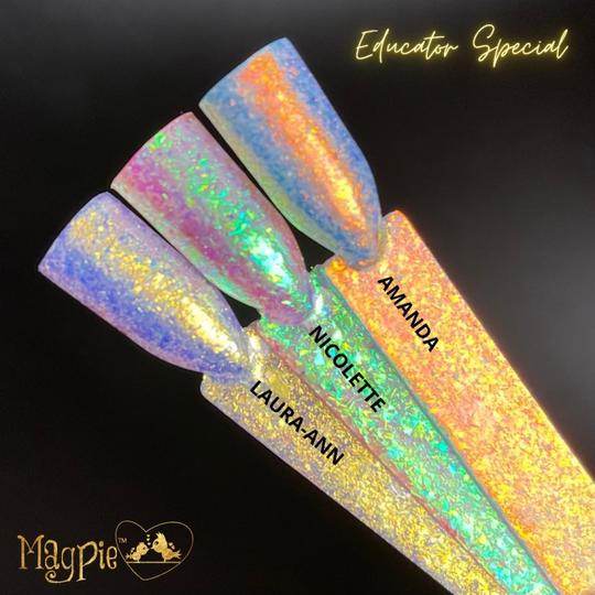 Amanda Chrome Flakes